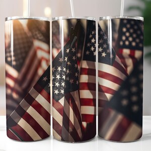 US Flagge 20 oz Skinny Tumbler, USA Flagge Tumbler, Sublimationsdesign Digitaler Download PNG Instant Digital Nur, Patriotischer Tumbler
