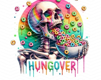 Hungover PNG, Sarcastic Skeleton Clipart, Trendy T-Shirt PNG, Skeleton Sublimation Design, Cute Skeleton Clipart, T-Shirt Mug Sublimation