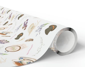 Papeles de regalo inspirados en Orgullo y prejuicio de Jane Austen