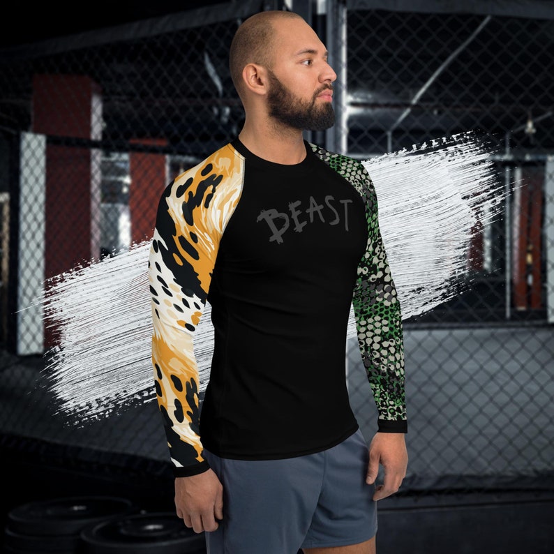 Chimera Beast - Men's Long Sleeve Rash Guard | Nogi BJJ, MMA, Jiu Jitsu ...
