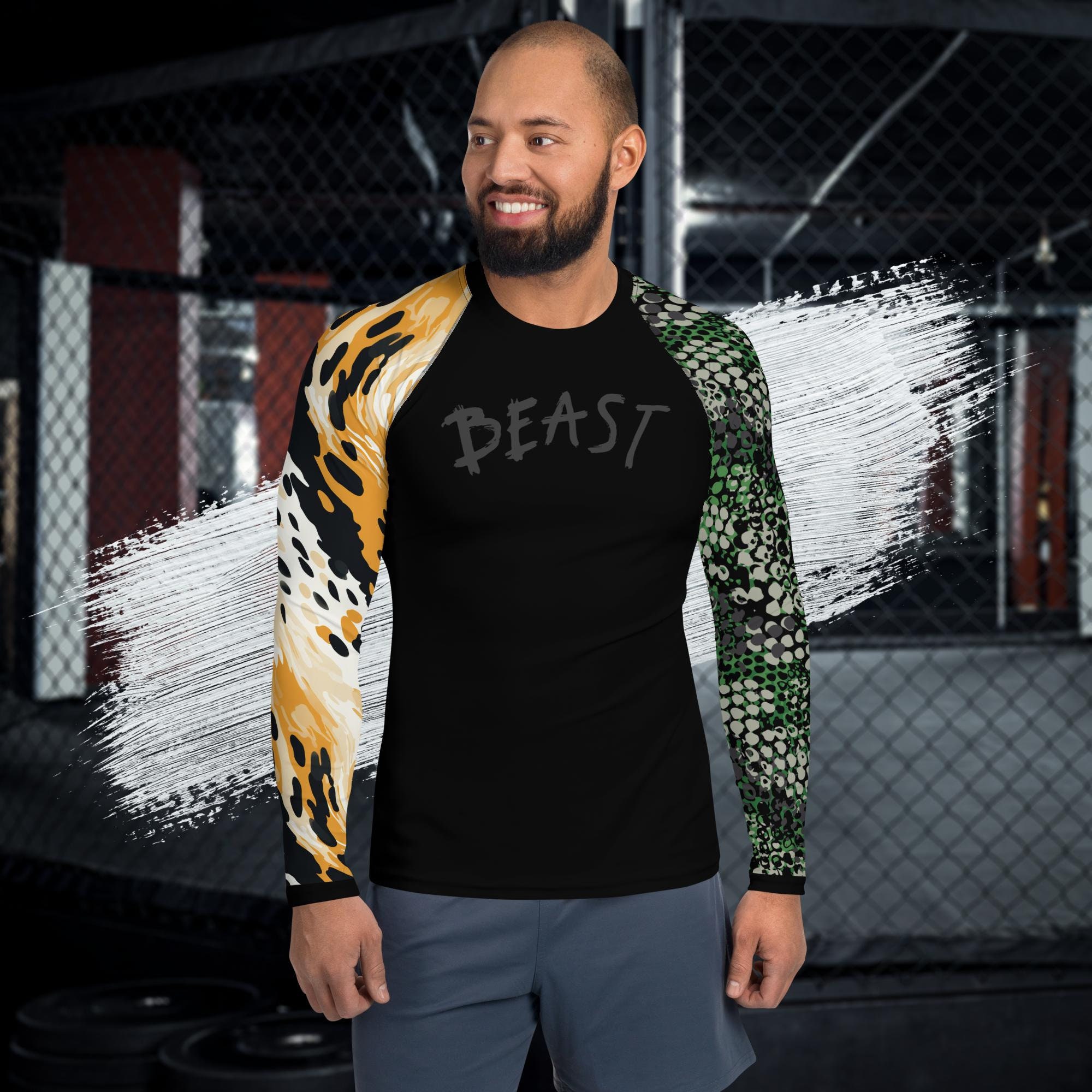 Chimera Beast - Men's Long Sleeve Rash Guard | Nogi BJJ, MMA, Jiu Jitsu ...