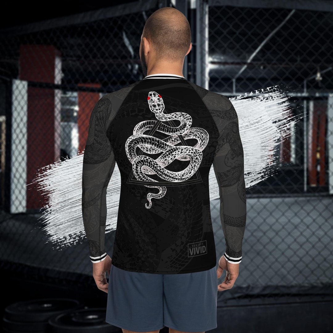 Maglietta Uomo Rule Out Jiu Jitsu Brasiliano | Strength Courage Honor | 100% Cotone, Abbigliamento Casual E Sportivo