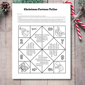 Adivino/atrapa piojos para colorear en Navidad, actividad fácil y atrevida para colorear en Navidad, tamaños A4 y carta de EE. UU.
