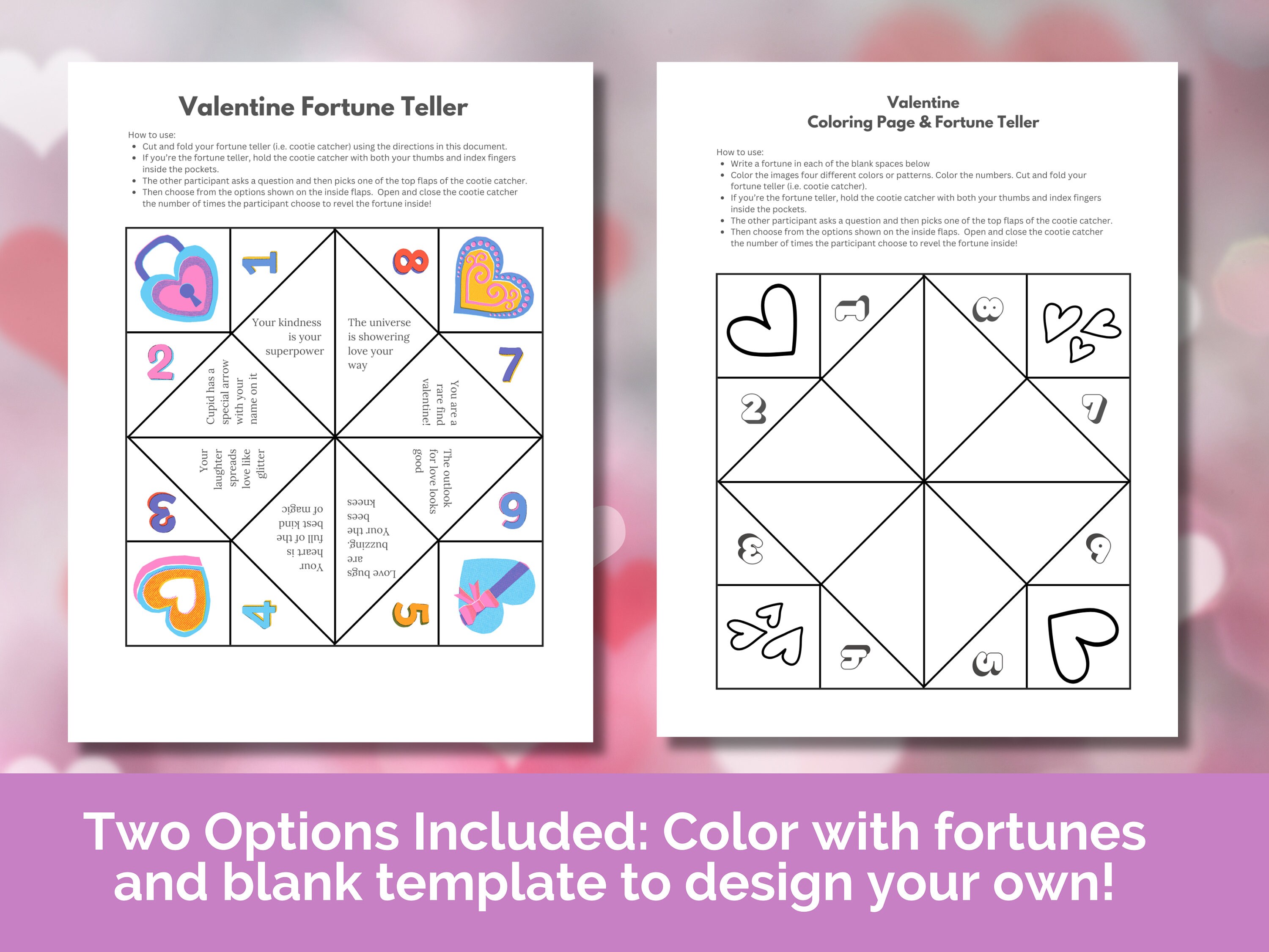 printable-valentine-cootie-catcher-fortune-teller-activity-classroom-valentine-activity-etsy