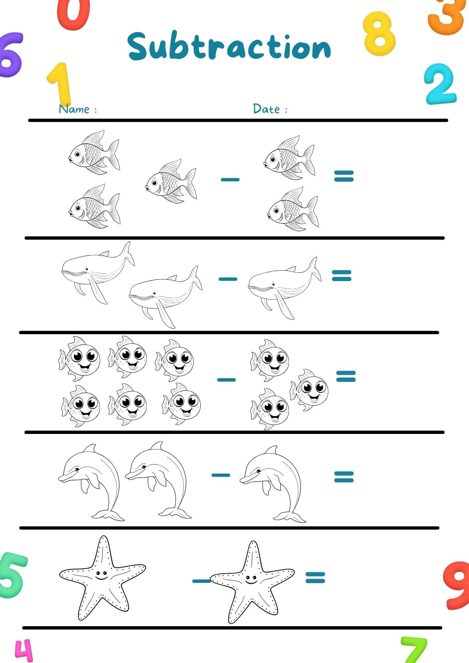 20 Printable Kindergarten Addition Worksheets, Picture Addition and ...
