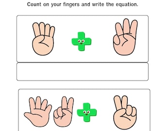 Kindergarten Math Worksheets – Addition, Subtraction, Greater Than