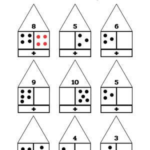 Math Worksheets - Printable - Instant download - Addition Fun math worksheets