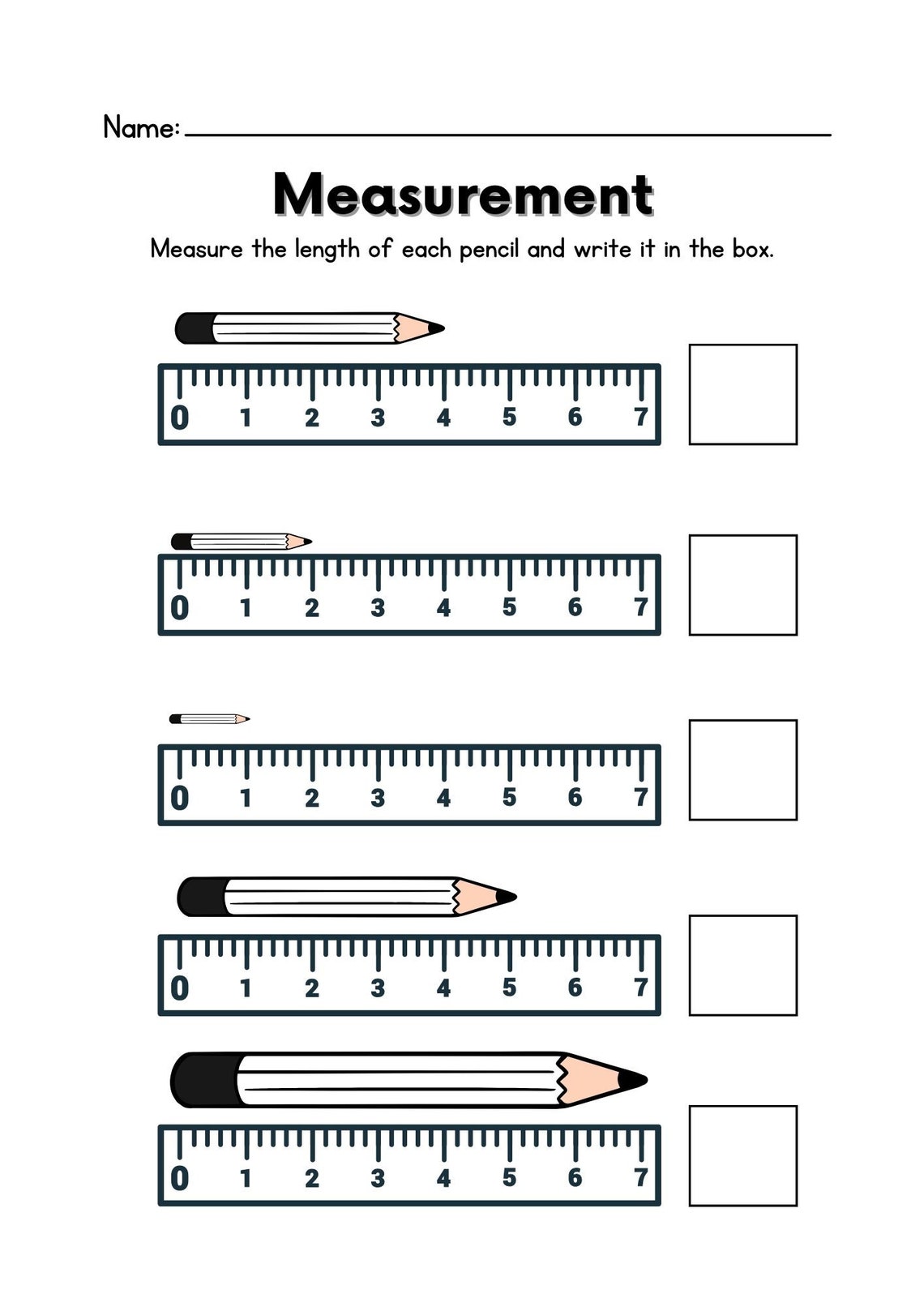 14 Printable Measuring With a Ruler Worksheets Etsy 14 Printable Measuring With a Ruler Worksheets Etsy
