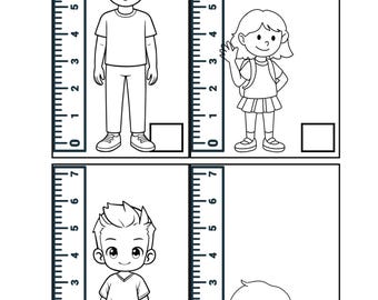 Folhas de exercícios sobre como medir comprimento com ferramentas | Medição com régua para o 2º ano