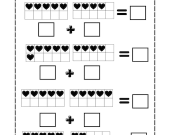 Maths en 10 cadres, Compter, Maternelle 1re,