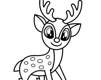 Animal Coloring Pages for Kids: Fun Printable Activity (Digital Download)