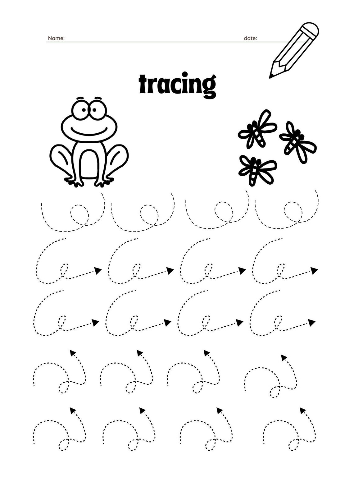 60 Preschool Line Tracing Worksheets Bundle, Line Trace Page Printable, Homeschool Busybook ...