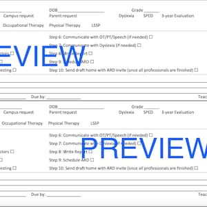 Diagnostician FIE Checklist
