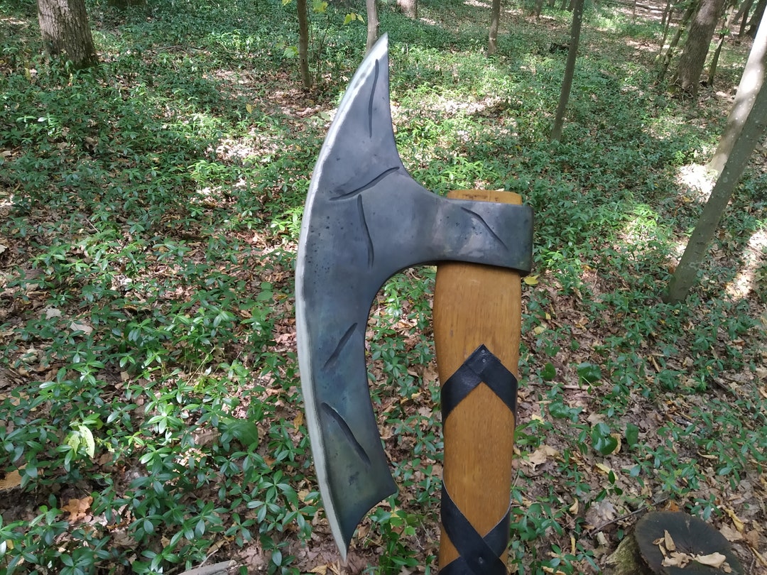 Viking Axe,beserker Axe,danish Axe,carbon Steel,medieval Axe