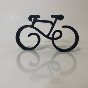 Minimalistic Bicycle Sculpture, Home decor , Home decoration , Gift for cyclist , Table statue decor , Table top decor, Decorative bike