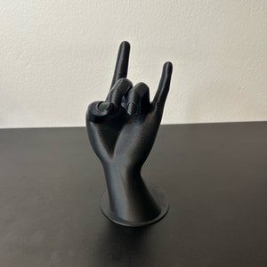 Jewellery Display, Large Hand , Ring Holder ,  3D Printed Jewellry Display Stand for Tabletop , Hand Statuette , Hand decor