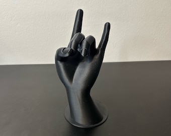 3D gedruckte Hand Ringhalter: Minimalist Schmuck Display