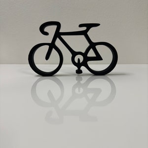 Minimalistic Mountain Bike Sculpture  , Cycling enthusiasts , Home decoration , Gift for cyclist , Table statue decor , Table top decor
