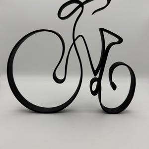 Minimalistic Abstract Cyclist Sculpture  , Cycling enthusiasts , Home decoration , Gift for cyclist , Table statue decor , Table top decor