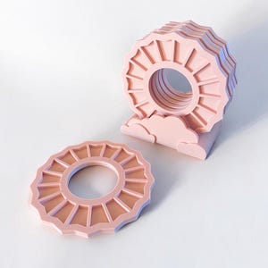 Mac Miller Divine Feminine Coaster Set (6x) + Holder – Limited Handmade Fan Edition Pink