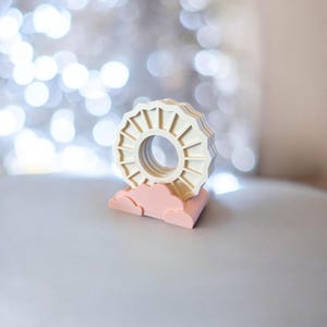 Mac Miller Divine Feminine Coaster Set (6x) + Holder – Limited Handmade Fan Edition White