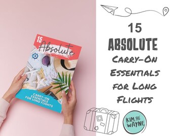 15 ABSOLUTE Carry-On Essentials for Long Flights