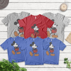 Disney Classic Mickey Mouse Pose Shirt, Mickey Shirt, Disneyland Holiday Vacation Shirt, Disney Retro Shirt