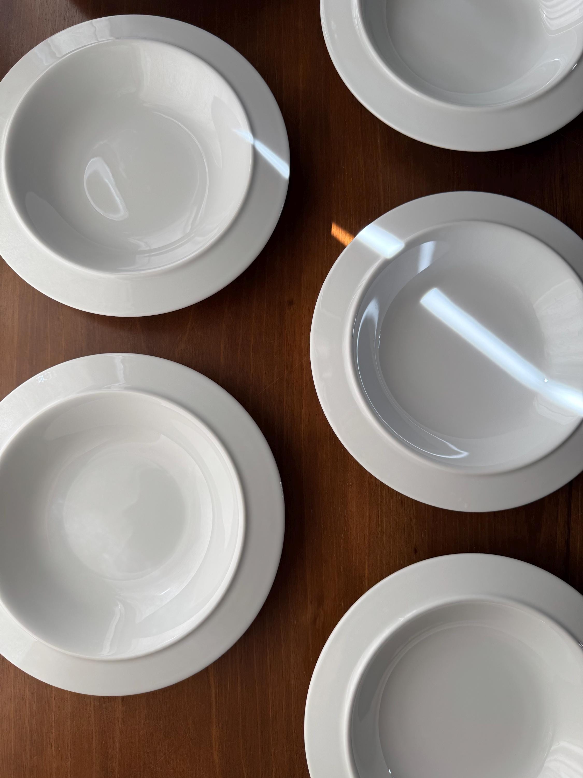 ALESSI TENDENTSE ドイツ製 深皿 ボウル アレッシィ Vintage MCM 6 Piece Alessi Tendentse Porcelain Deep Plates