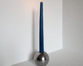 Vintage metalen kandelaar NASSJO IKEA halverwege de eeuw/minimalisme
