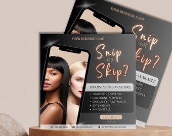Promo Hair Flyer Lashes Nail Book Now Giveaway Discount Business Flyer Makeup Social Media Instagram Editable Canva Summer Summer Sale DIY
