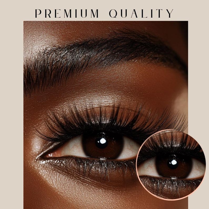 May include: Close-up of a dark brown eye with long eyelashes. The eye is looking directly at the camera. The image is cropped to show only the eye and surrounding skin.