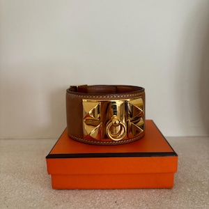 Pulsera de collar de perro Hermès M