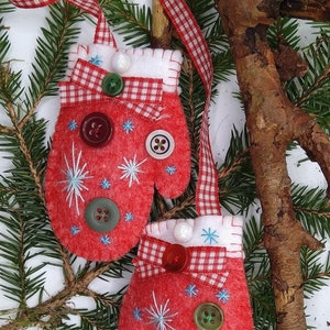 Felt Felt Christmas Christmas Winter Red Christmas Tree Decoration Christmas Tree Decoration Ornament Decoration Toy Handmade Gift