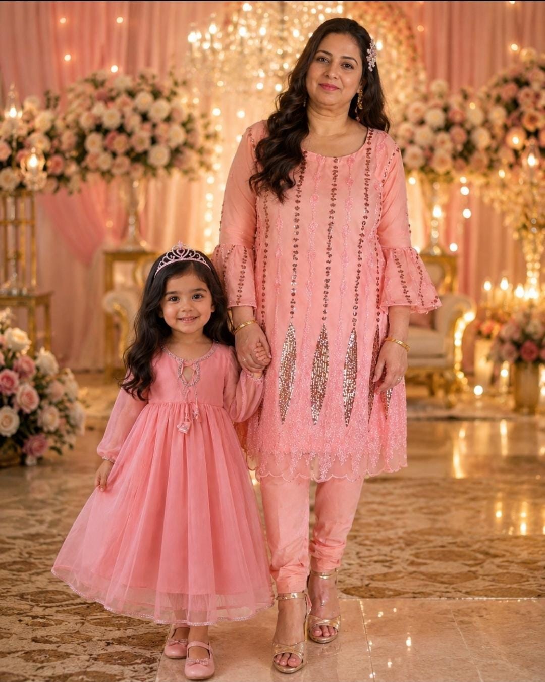 matching formal dresses for mom and daughter Mother Dress stylish mother daughter matching outfits