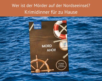 Mord Ahoi! | Krimidinner für Zuhause Download | Nordsee Urlaub Insel | 6-8 Spieler | krimifabrik