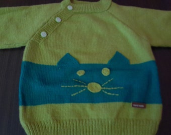 Knitted Knitted children's sweater