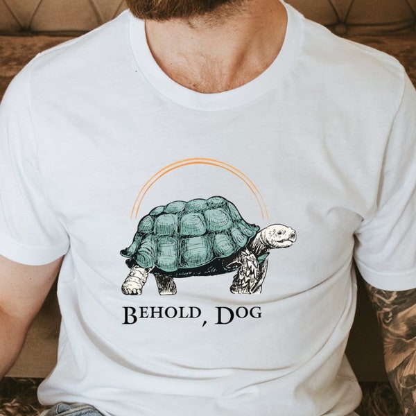 Elden Ring Shirt,Behold Dog Shirt,Dog Turtle Shirt,Funny Gaming Shirt,Gift For Gamer,The Dark Souls Tee,The Tarnished Shirt,Video Game Shirt