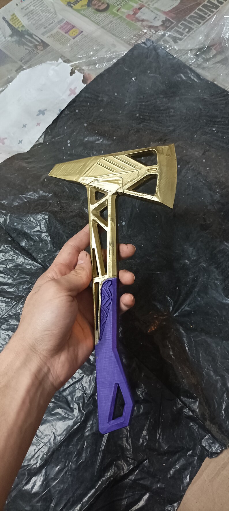 Prime Axe Valorant Recreated Cosplay and Collection Item Etsy