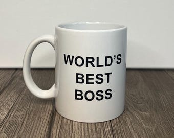 World’s Best Boss Mug
