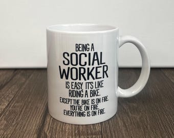 Being A Social Worker… Mug