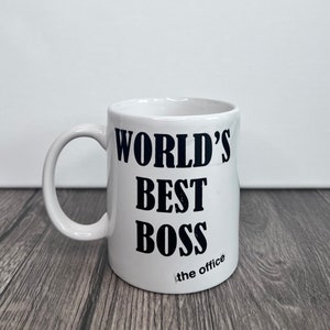 Worlds Best Boss, The Office Mug