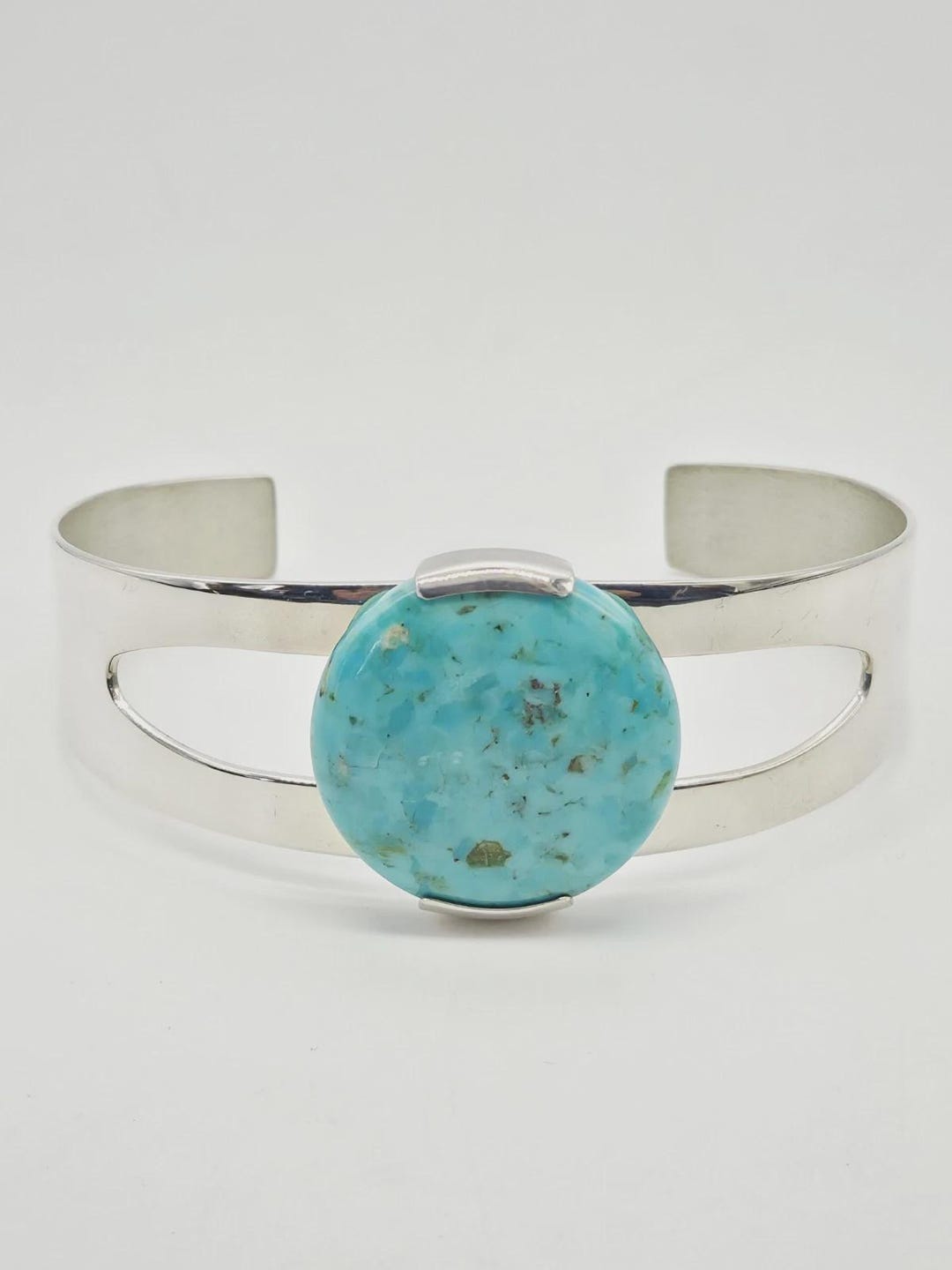Jay King DTR Sterling Silver and Turquoise Cuff Bracelet 6.75 Inches - Etsy