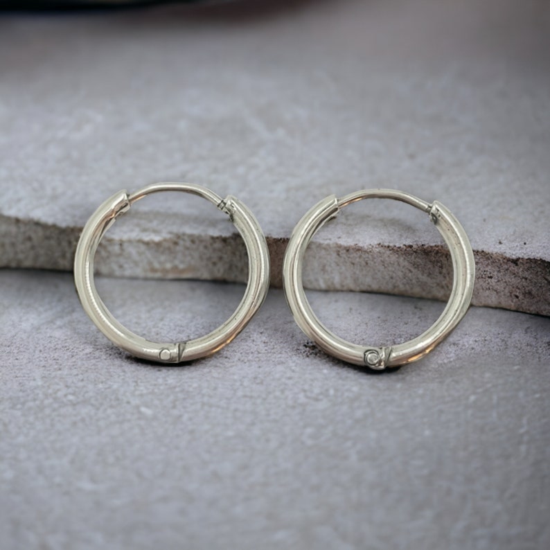 Surgical steel huggie hoop earrings Clearance