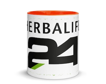 Herbalife 24 Mug: Color Inside, Herbalife Logo