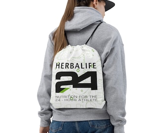 Herbalife24 Drawstring Gym Bag: Sporty Backpack