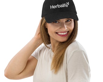 Custom Embroidered Herbalife Hat: Unisex Cotton Baseball Cap