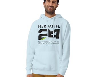 Herbalife 24 Hoodie: Unisex Cotton-Blend Sweatshirt