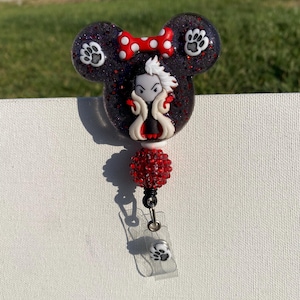 Cruella Disney Villian Badgereel