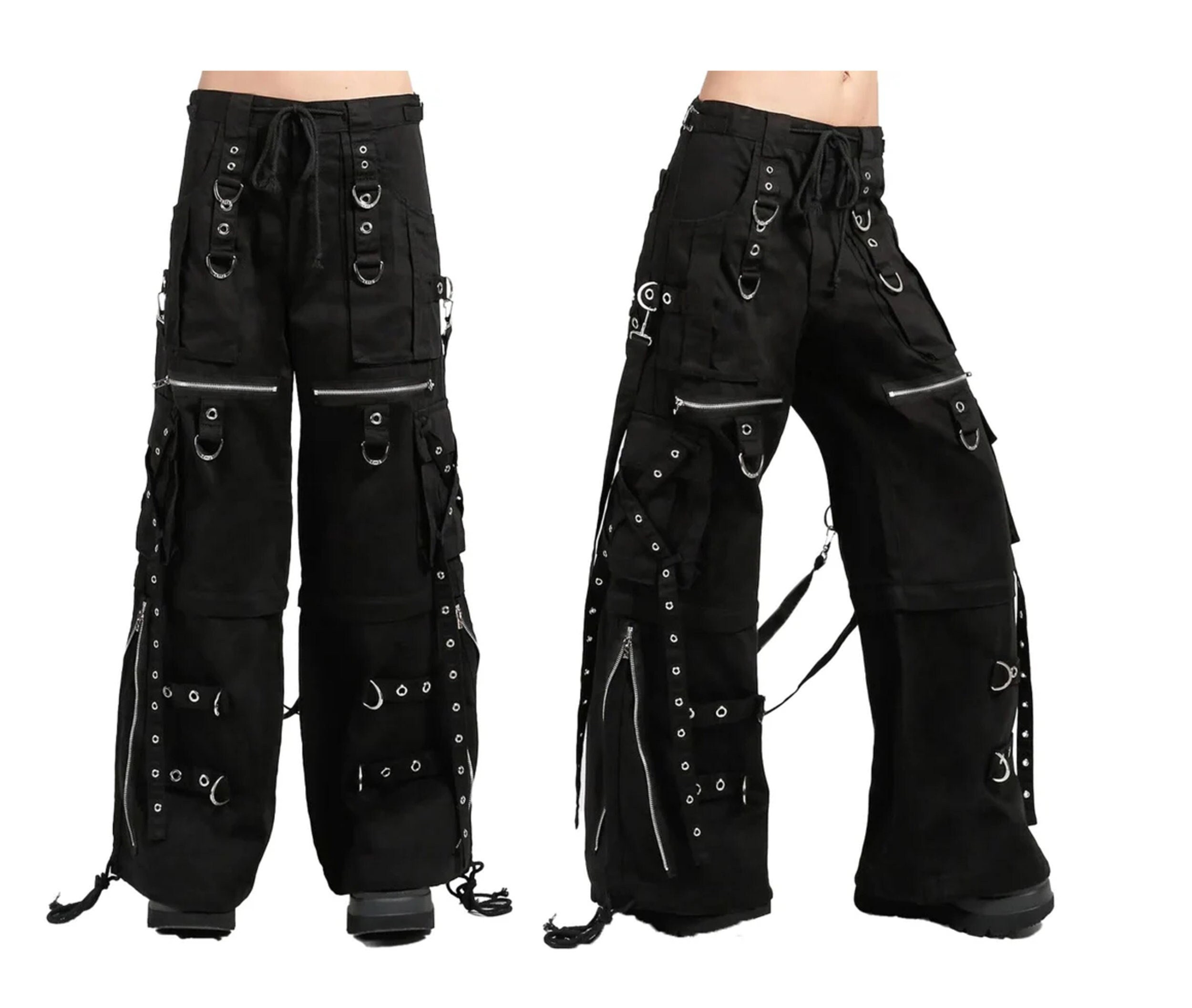 Fashion Gothic Pant Goth Jeans Punk Cyber Chain Rock Black Fashion Gothic Pant Goth Jeans Punk Cyber Chain Rock Black