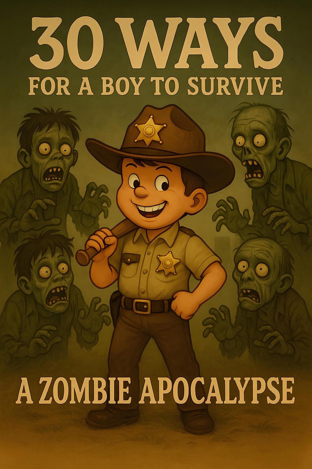 30 Ways to Survive Zombie Apocalypse Ebook for Boys | Funny Kids ...